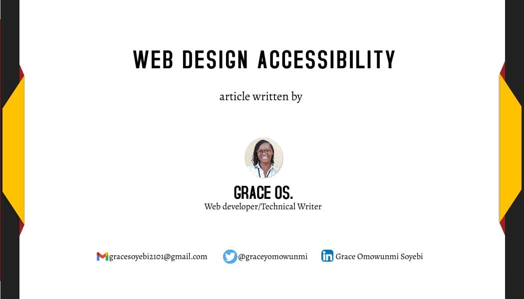 Web Design Accessibility